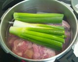 圧力鍋でとろける柔らか角煮♪作り方1写真
