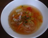 朝食に♪我が家の基本スープ作り方7写真