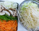 簡単❤野菜たっぷり塩焼きそば作り方1写真