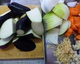 簡単！本格的！！なすと鯖缶の味噌カレー作り方1写真
