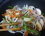 簡単❤野菜たっぷり塩焼きそば作り方4写真
