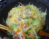 簡単❤野菜たっぷり塩焼きそば作り方6写真