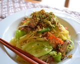 簡単❤野菜たっぷり塩焼きそば作り方7写真