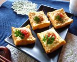 絹揚げの塩麹ゴマチーズ焼き作り方7写真