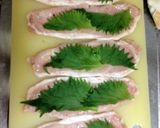 おやじ犬風！豚のチーズはさみゴマ焼き作り方3写真