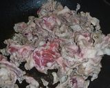 竹の子と豚肉の炒め煮作り方1写真