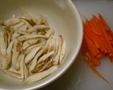 葉ゴボウあったら、この炊き込みご飯作ろ♪作り方1写真