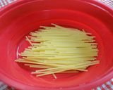 お弁当に簡単♪スパゲッテイサラダ♪作り方1写真