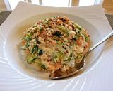 鮭のぶっかけ崩し豆腐ご飯♪作り方4写真