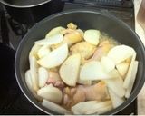 手羽先と大根のやわらか甘煮作り方4写真