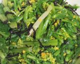 菜の花の塩昆布和え作り方2写真