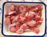 砂肝の塩煮・生姜風味作り方1写真