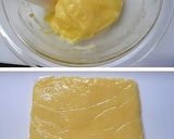 ラムレーズン入りカスタードマーブル食パン作り方6写真