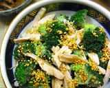 塩鶏とブロッコリーのゴマ風味サラダ♪作り方7写真