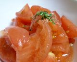 トマトのシンプルサラダ作り方16写真