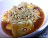 超簡単☆なめ茸風揚げ出し豆腐☆作り方7写真