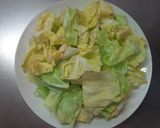 レンジで簡単♪サーモンの温野菜サラダ作り方1写真
