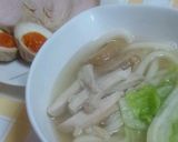 簡単＆エコ☆鶏肉のゆで汁でうどんのフォー作り方3写真