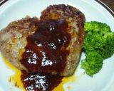 チーズ入りハンバーグ＊作り方6写真