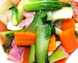 簡単☆ちんげん菜の中華炒め＊お弁当にも作り方5写真