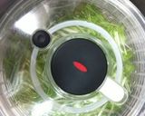 簡単☆ザーサイ水菜サラダ作り方1写真