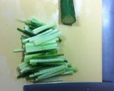 簡単☆ザーサイ水菜サラダ作り方2写真