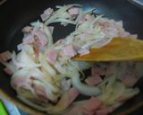 ハムとアスパラのパングラタン作り方3写真