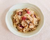 少年のたこ飯　桜の塩漬け入り作り方3写真