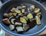 旨すぎ注意!茄子のニンニク麹と麺つゆ炒め作り方3写真