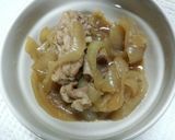 豚丼リメイク☆豚丼卵きんちゃく！お弁当に作り方1写真