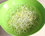簡単&大人の一品<赤いもやしナムル>作り方1写真