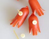 キャラ弁に＊タコさんウインナー作り方4写真