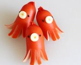 キャラ弁に＊タコさんウインナー作り方5写真