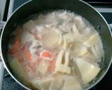 筍と蕗の含め煮作り方4写真
