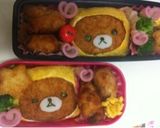 リラックマのキャラ弁作り方3写真