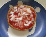しいたけＤＥなんちゃってピッツァ作り方2写真