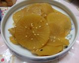 大根の古漬けで煮物作り方3写真