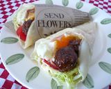 コナモン手巻き♫ミートボール＆目玉焼き♬作り方8写真