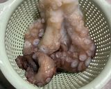 生冷凍タコの唐揚げ（塩麹味）作り方1写真