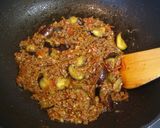 夏野菜入り塩こうじのタコライス作り方5写真