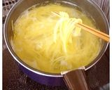 なすとほうれん草のミートスパゲッティ作り方5写真