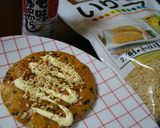 ピリ辛♪マヨ焼き胡麻煎餅！？作り方2写真