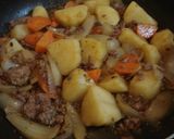 挽き肉で✿ちょっと洋風✿簡単肉じゃが作り方6写真