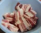 豚バラ&アスパラの甘辛BBQ風炒め作り方2写真