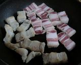 豚バラ&アスパラの甘辛BBQ風炒め作り方4写真