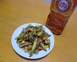 豚バラ&アスパラの甘辛BBQ風炒め作り方10写真