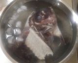 かき醤油で♪鯛のあら煮作り方2写真