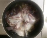 かき醤油で♪鯛のあら煮作り方3写真