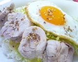 鶏ハムの親子丼作り方6写真