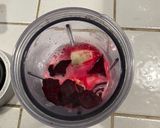 赤いビーツとバナナのスムージー作り方3写真